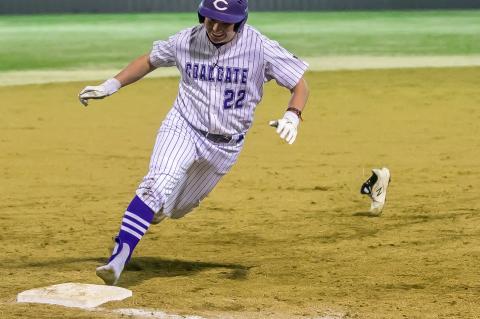 OUTRAN HIS OWN FEET!