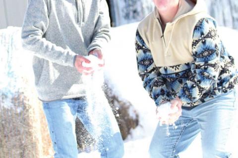 Thank you for sending your snow pictures!