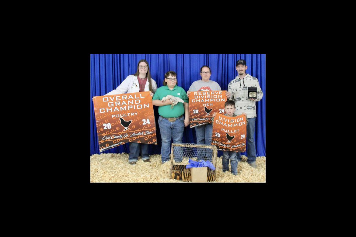 Winners announced for Coal County Junior Livestock Show Poultry Show